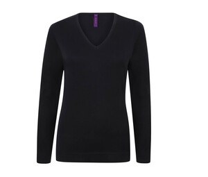 HENBURY HY721 - Damen Pullover mit V-Ausschnitt