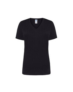 JHK JK158 - Damen T-Shirt mit V-Ausschnitt 145 Black