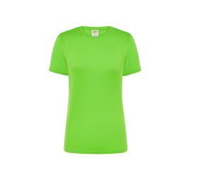 JHK JK901 - Damen Sport T-Shirt Lime Fluor