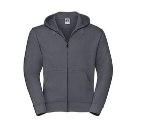 Russell JZ266 - Zip Hoodie für Herren Convoy Grey