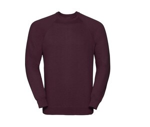 Russell JZ762 - Herren Raglan Sweatshirt Burgundy