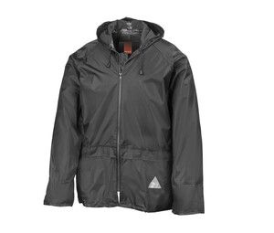 Result RS095 - Wasserdichte Jacke / Hosenanzug Black