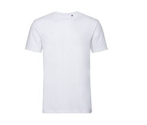 RUSSELL RU108M - Herren T-Shirt aus Bio-Baumwolle Weiß