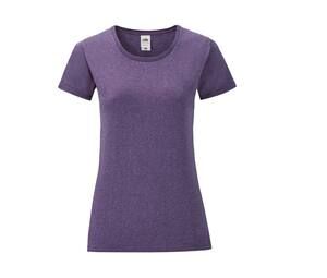 Fruit of the Loom SC151 - Rundhals-T-Shirt 150 Heather Purple