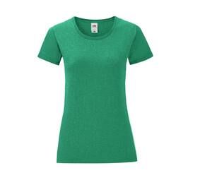 Fruit of the Loom SC151 - Rundhals-T-Shirt 150 Heather Green