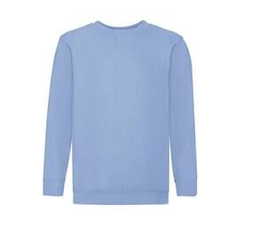 Fruit of the Loom SC351 - Kinder-Rundhals-Sweatshirt Sky Blue