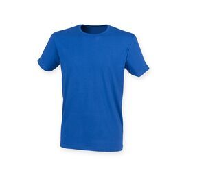 Skinnifit SF121 - Herren-Stretch-Baumwoll-T-Shirt Marineblauen