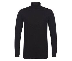 SF Men SF125 - Rollkragen-T-Shirt Black