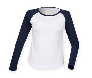 SF Women SK271 - Damen Baseball T-Shirt