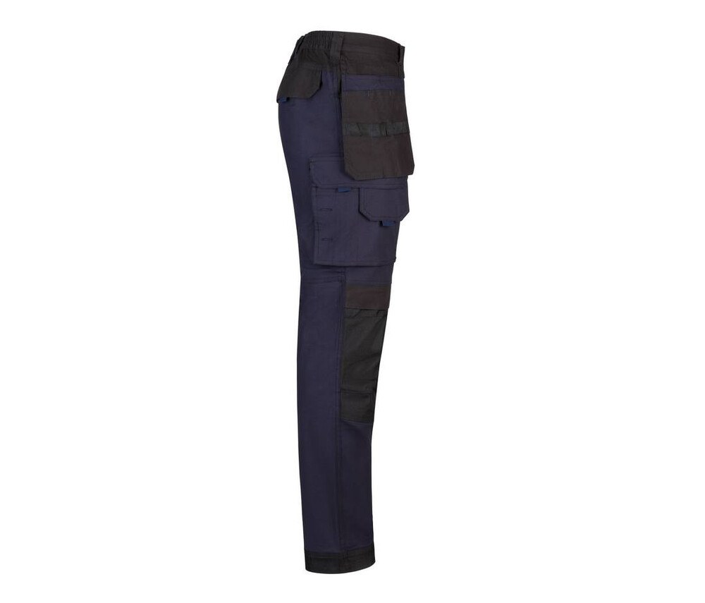 VELILLA V3019S - HOSE AUS ZWEIFARBIGEM CANVAS-STRETCH