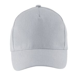 SOL'S 00594 - 5-Panel Cap Long Beach Pure Grey