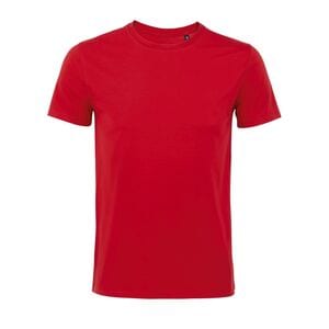 SOL'S 02855 - Herren Rundhals T Shirt Fitted Martin  Rot