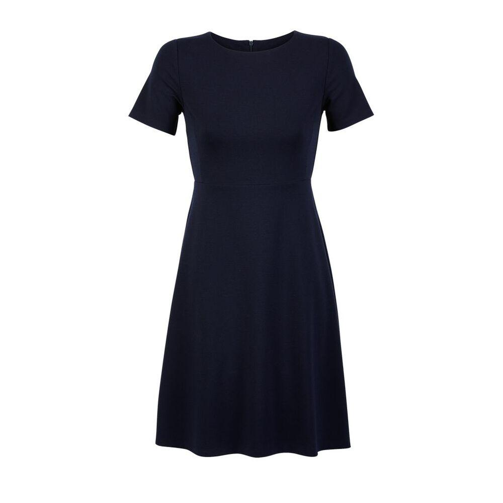 NEOBLU 03171 - Kurzärmeliges Midi-Kleid Camille