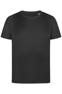 Stedman STE8170 - T-Shirt Interlock Active-Drogen-Ss für Kinder Black Opal