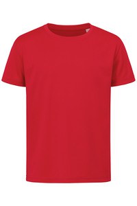 Stedman STE8170 - T-Shirt Interlock Active-Drogen-Ss für Kinder Crimson Red
