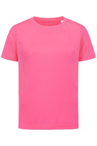 Stedman STE8170 - T-Shirt Interlock Active-Drogen-Ss für Kinder Sweet Pink