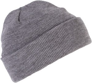 K-up KP031 - STRICKMÜTZE Grey Heather