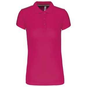 Proact PA481 - Damen Kurzarm Polo QUICK DRY® Fuchsie