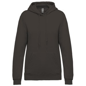 Kariban K473 - Damen Kapuzensweatshirt Dunkelgrau