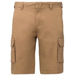Kariban K754 - Bermuda-Shorts für Herren mit mehreren Taschen Kamel
