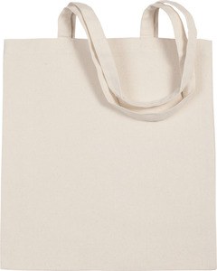 Kimood KI0250 - Shoppingtasche aus Baumwollcanvas Natural