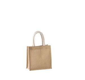 Kimood KI0272 - Jutetasche im Cabas-Stil Klein Natural