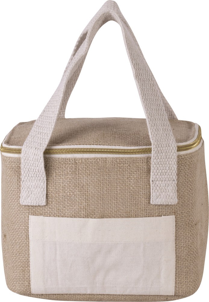 Kimood KI0352 - Kleine Kühltasche aus Jute