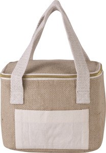 Kimood KI0352 - Kleine Kühltasche aus Jute Natural