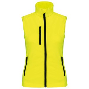 Kariban K404 - Damen Softshell Weste Fluorescent Yellow