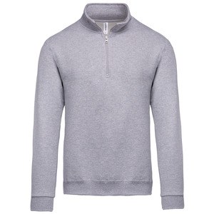 Kariban K478 - Sweatshirt 1/4-Reißverschluss Oxford Grey