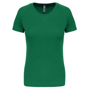 Proact PA439 - Damen Basic Sport Funktionsshirt Kurzarm Kelly Green