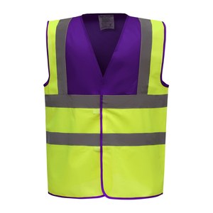 Yoko YHVW100 -  Paramedic Green/Hi Vis Yellow Purple / Hi Vis Yellow