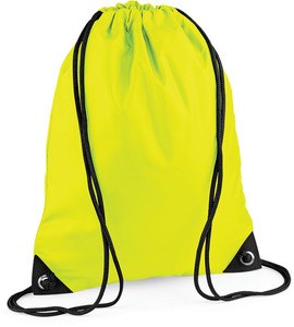 Bag Base BG10 - Premium Gymsack Fluorescent Yellow