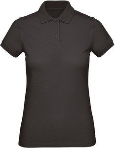 B&C CGPW440 - Ladies' organic polo shirt Black