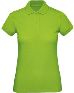 B&C CGPW440 - Ladies' organic polo shirt Orchid Green