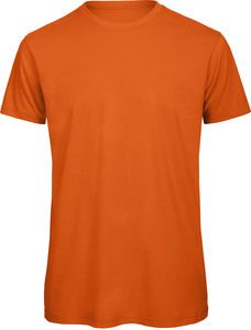 B&C CGTM042 - Organic Cotton Crew Neck T-shirt Inspire Urban Orange