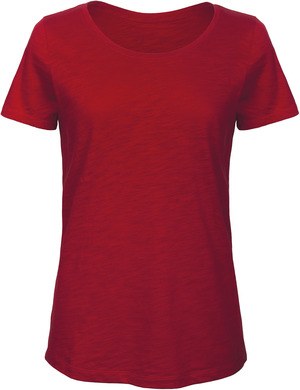 B&C CGTW047 - Ladies SLUB Organic Cotton Inspire T-shirt