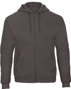 B&C CGWUI25 - ID.205 Hooded Full Zip Sweatshirt Anthrazit