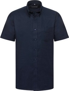 Russell Collection RU933M - Oxford Hemd Bright Navy