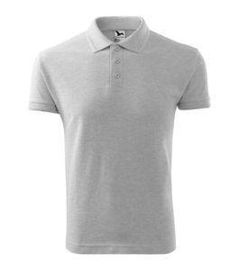 Malfini 203 - Pique Polo Polohemd Herren gris chiné clair