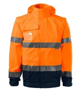 RIMECK 5V2 - HV Guard 4 in 1 Jacke unisex orange fluorescent