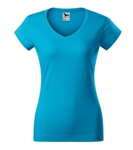 Malfini 162 - Fit V-neck T-shirt Damen Türkis