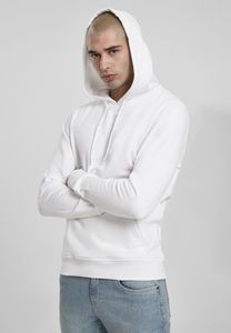Build Your Brand BY137 - Organic Hoody Weiß