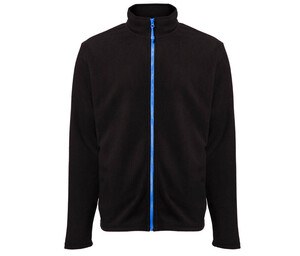 Black & Match BM700 - Herren Fleecejacke mit Reißverschluss Black / Royal