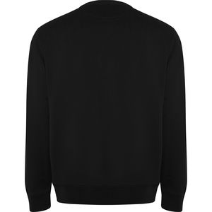 Roly SU1071 - BATIAN Unisex-Sweatshirt aus gekämmter Bio-Baumwolle und recyceltem Polyester Black