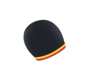 Result RC368 - Nationale Mütze Black / Yellow / Red