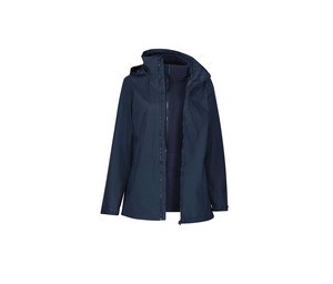 Regatta RGA152 - 3-in-1-Parka für Frauen Navy / Navy