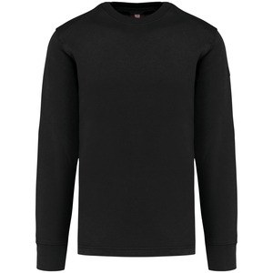 WK. Designed To Work WK4001 - Sweatshirt mit Set-in-Ärmeln Black