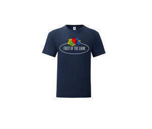 FRUIT OF THE LOOM VINTAGE SCV150 - Frucht des Loom Logo Herren T-Shirt Deep Navy