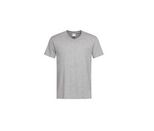 Stedman ST2300 - Herren-V-Ausschnitt-T-Shirt Grey Heather